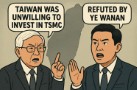 Morris Chang refuted by Yeh