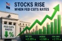 stock rise as Fed cuts rate